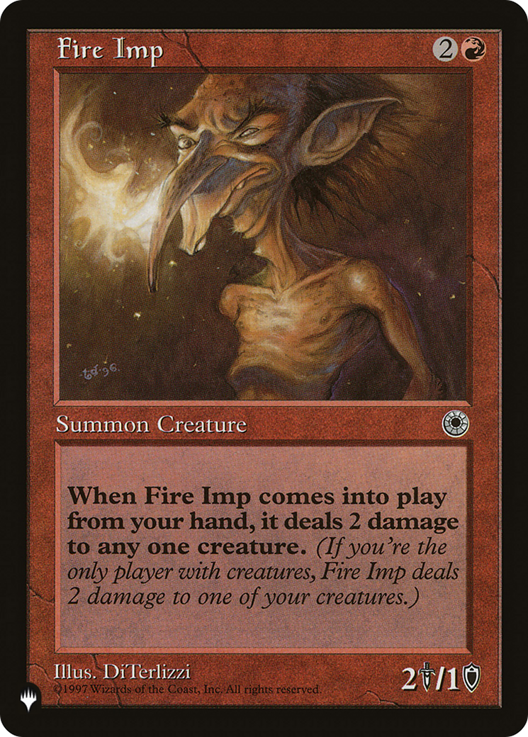 Fire Imp [The List] | Local Legends