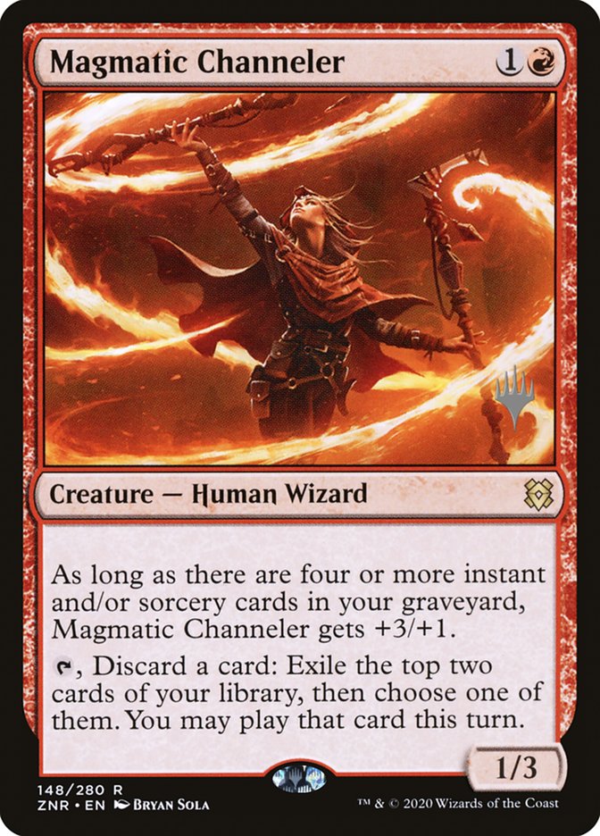 Magmatic Channeler (Promo Pack) [Zendikar Rising Promos] | Local Legends