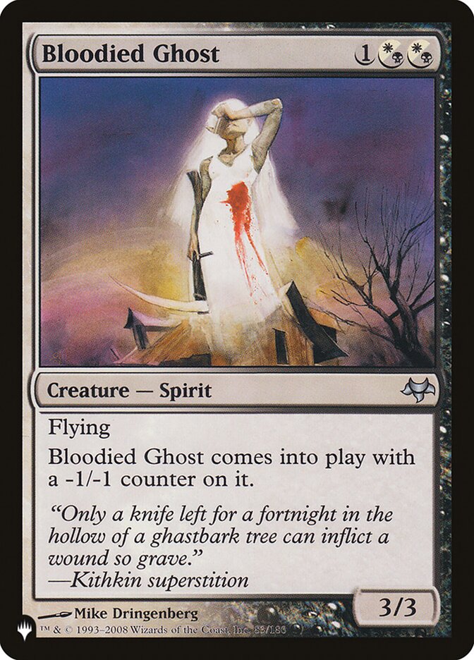 Bloodied Ghost [The List] | Golgari Games