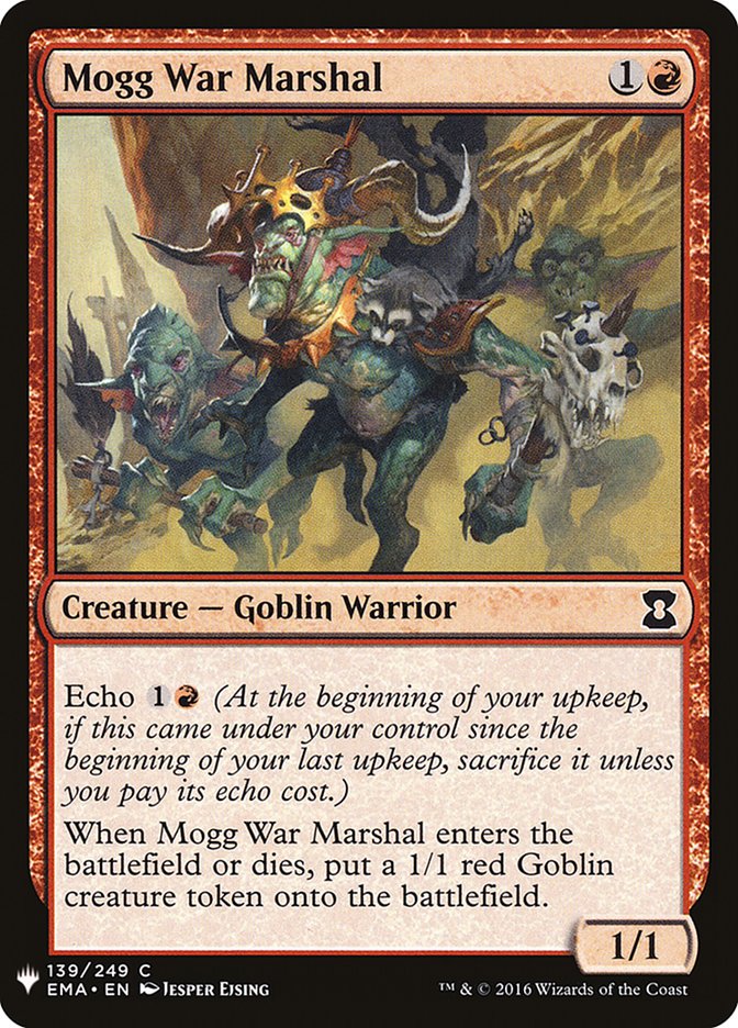 Mogg War Marshal [Mystery Booster] | Local Legends