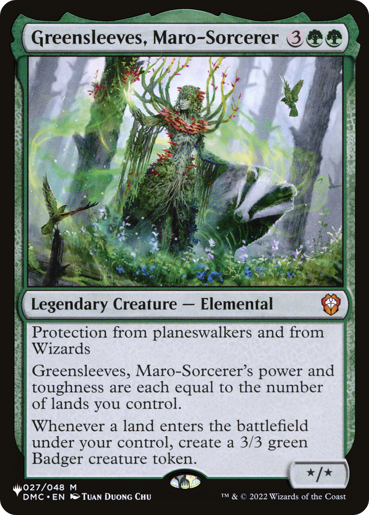 Greensleeves, Maro-Sorcerer [The List] | Local Legends