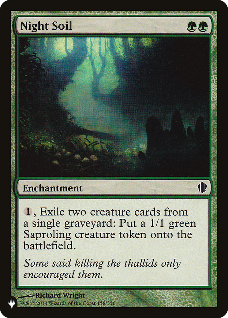 Night Soil [The List] | Local Legends