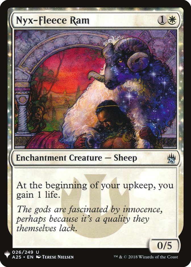 Nyx-Fleece Ram [Mystery Booster] | Local Legends