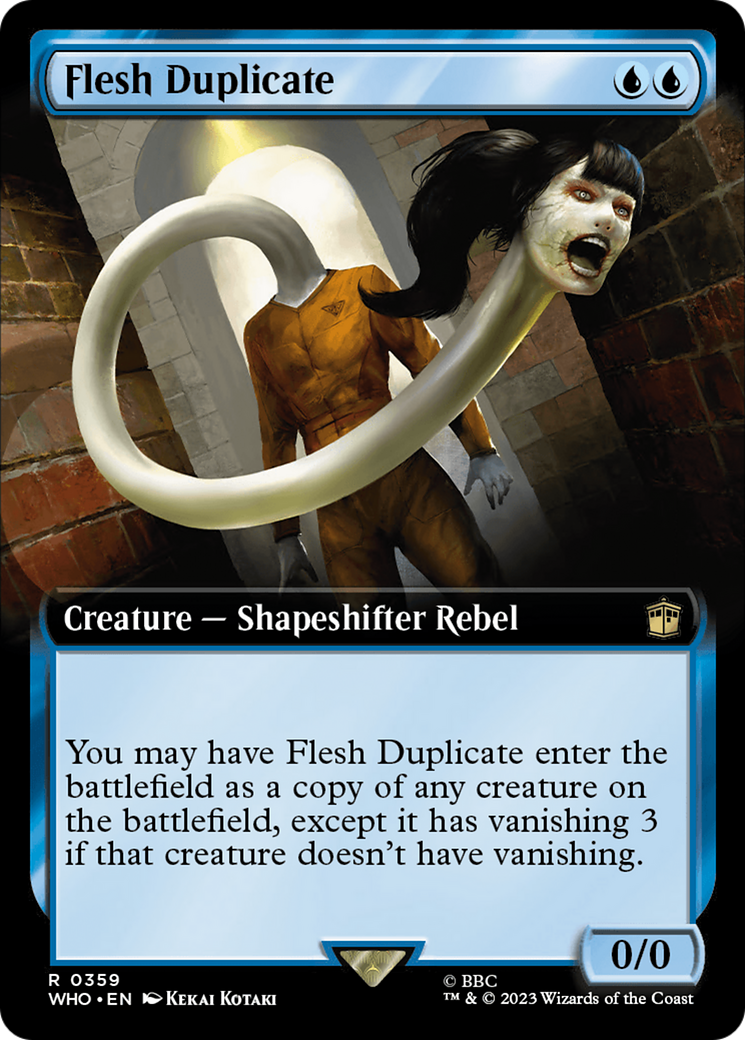 Flesh Duplicate (Extended Art) [Doctor Who] | Local Legends
