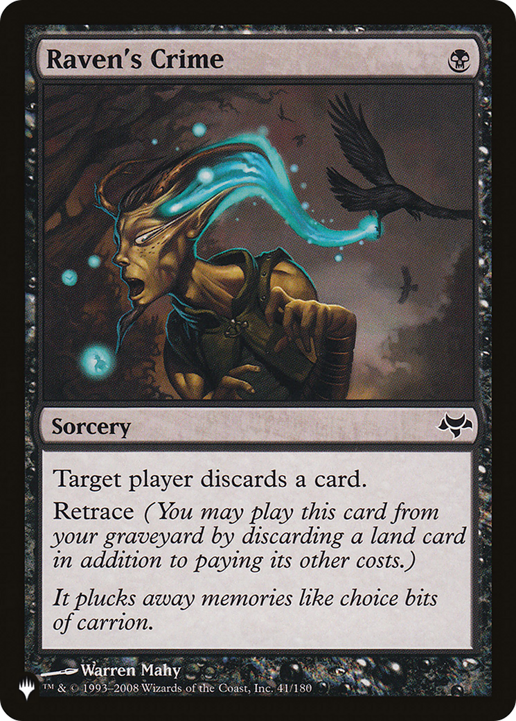 Raven's Crime [The List] | Local Legends