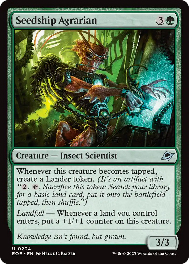 Seedship Agrarian [Edge of Eternities] | Local Legends