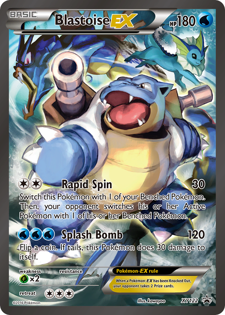 Blastoise EX (XY122) [XY: Black Star Promos] | Golgari Games