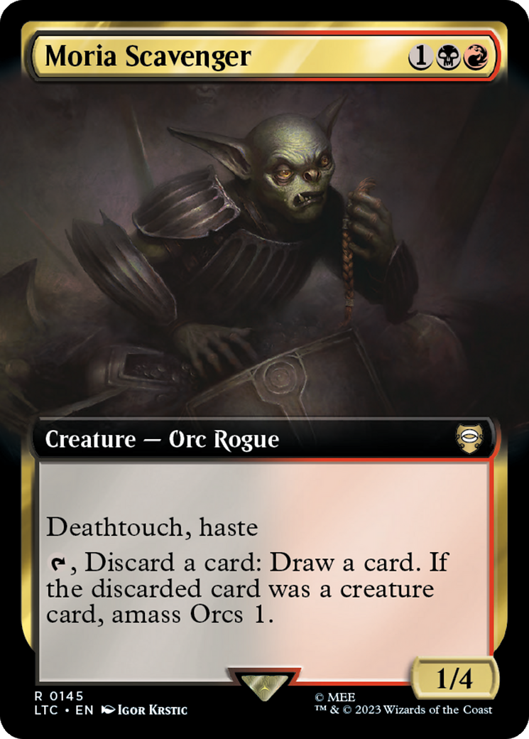 Moria Scavenger (Extended Art) [The Lord of the Rings: Tales of Middle-Earth Commander] | Local Legends