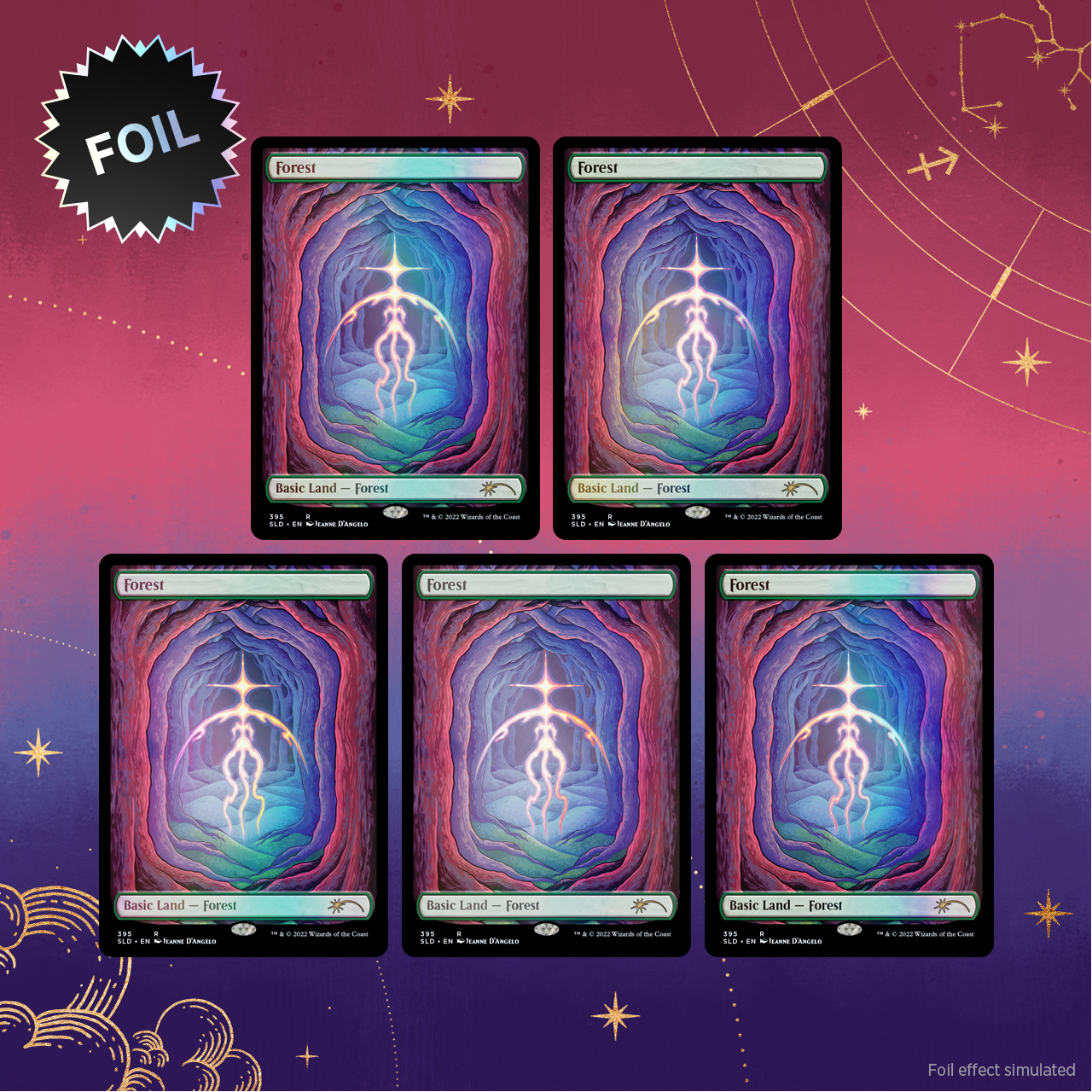 Secret Lair: Drop Series - The Astrology Lands (Sagittarius - Foil Edition) | Local Legends