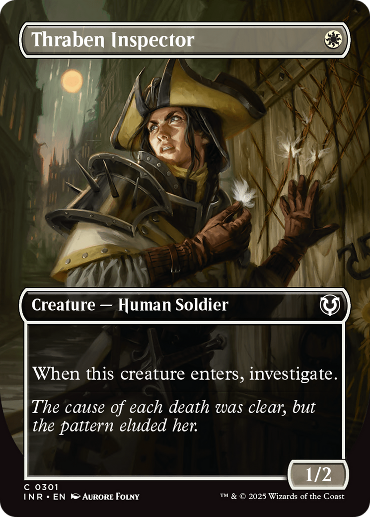 Thraben Inspector (Borderless) [Innistrad Remastered] | Local Legends