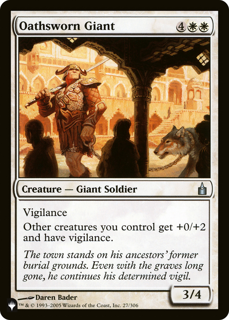 Oathsworn Giant [The List] | Local Legends