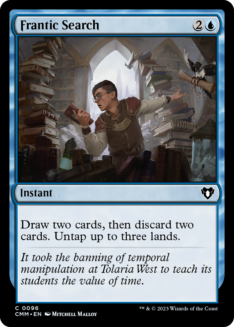 Frantic Search [Commander Masters] | Local Legends
