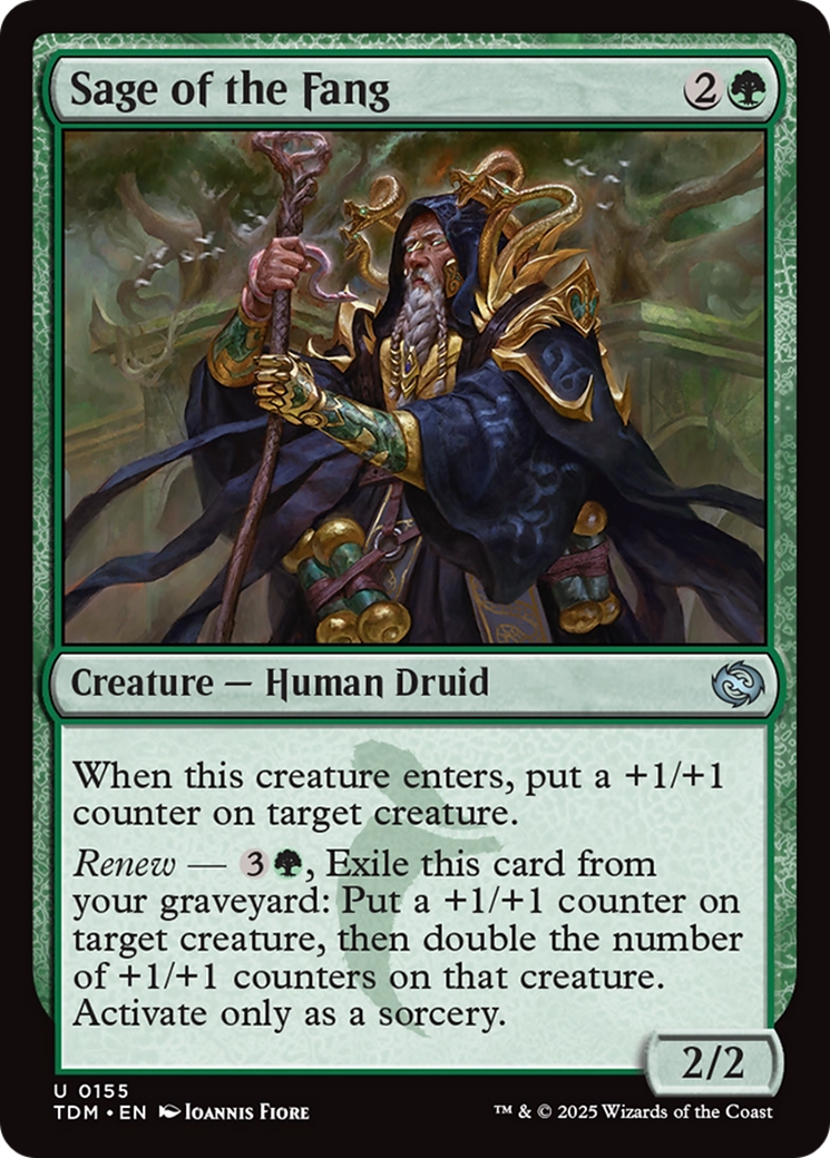 Sage of the Fang [Tarkir: Dragonstorm] | Local Legends