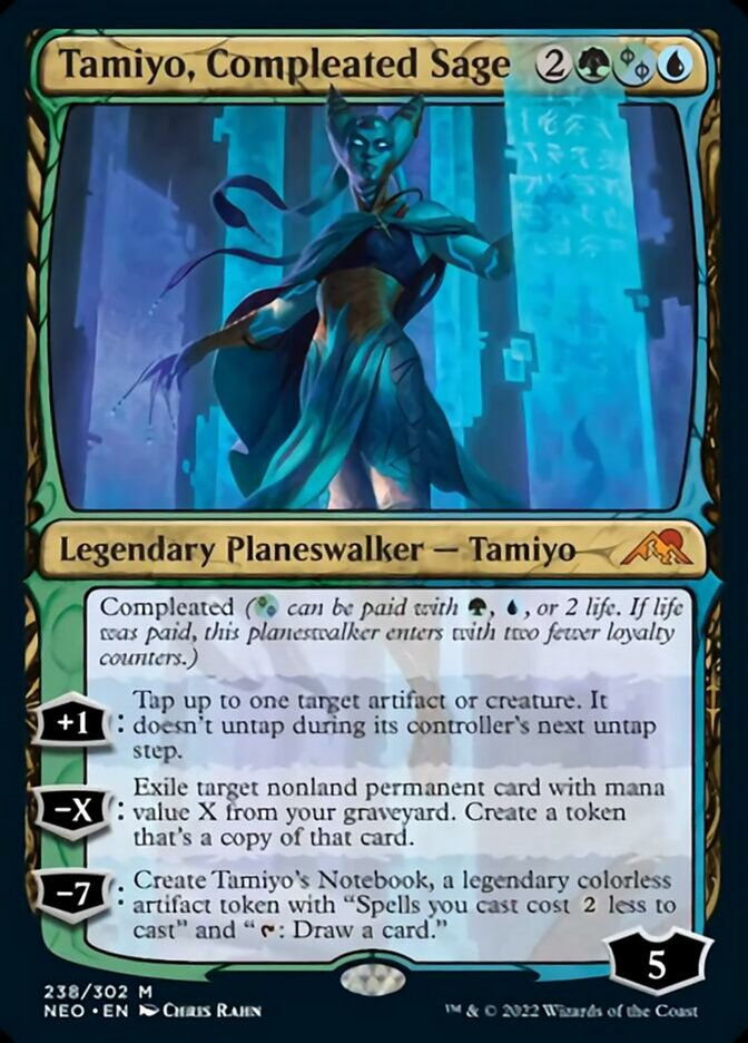 Tamiyo, Compleated Sage [Kamigawa: Neon Dynasty] | Golgari Games