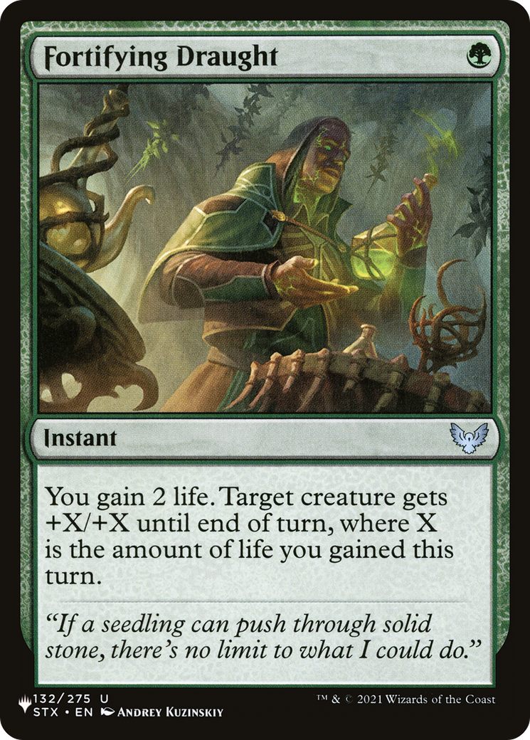 Fortifying Draught [The List] | Local Legends