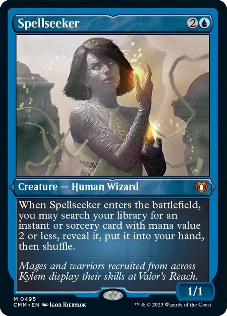 Spellseeker (Foil Etched) [Commander Masters] | Local Legends