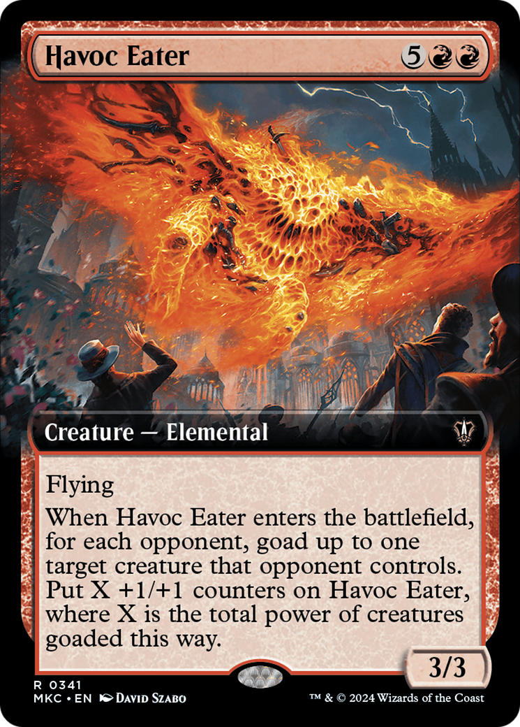 Havoc Eater (Extended Art) [Murders at Karlov Manor Commander] | Local Legends