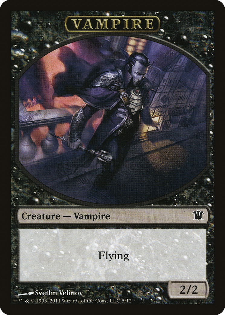Blood // Vampire (0007) Double-Sided Token [Innistrad Remastered Tokens] | Local Legends