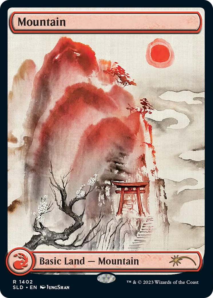 Mountain (1402) [Secret Lair Drop Series] | Local Legends