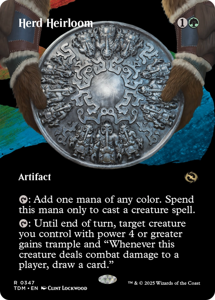 Herd Heirloom (Borderless) [Tarkir: Dragonstorm] | Local Legends