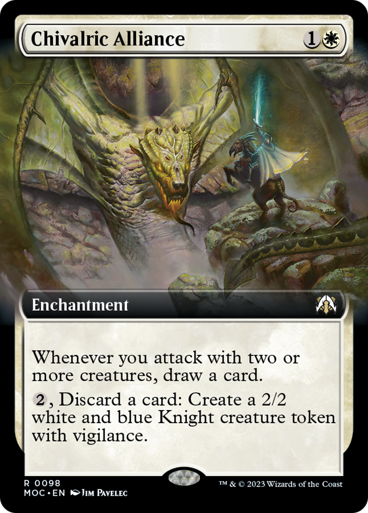 Chivalric Alliance (Extended Art) [March of the Machine Commander] | Local Legends