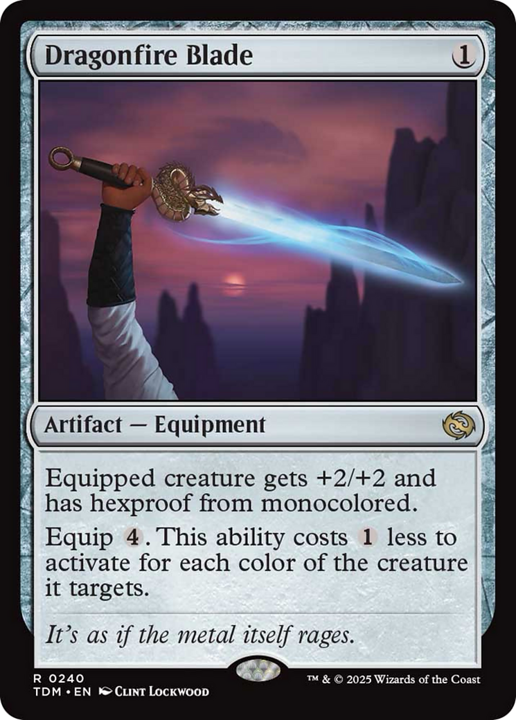 Dragonfire Blade [Tarkir: Dragonstorm] | Local Legends