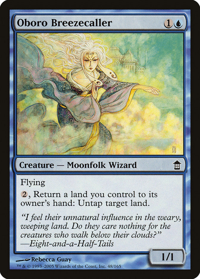 Oboro Breezecaller [Saviors of Kamigawa] | Local Legends