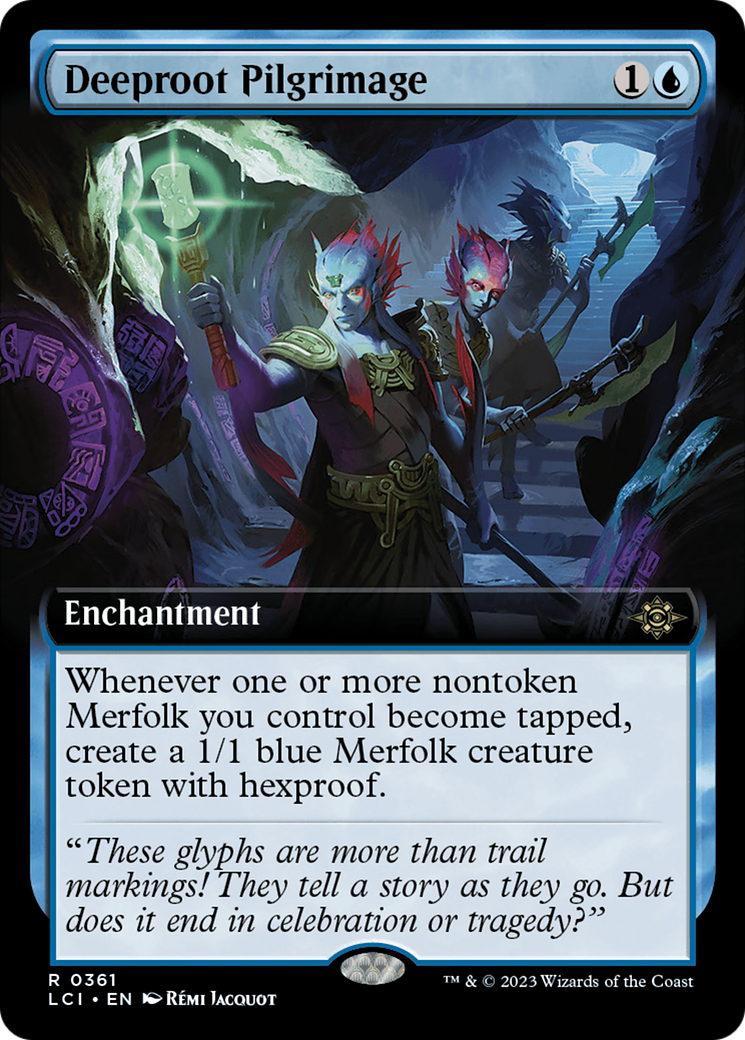 Deeproot Pilgrimage (Extended Art) [The Lost Caverns of Ixalan] | Local Legends