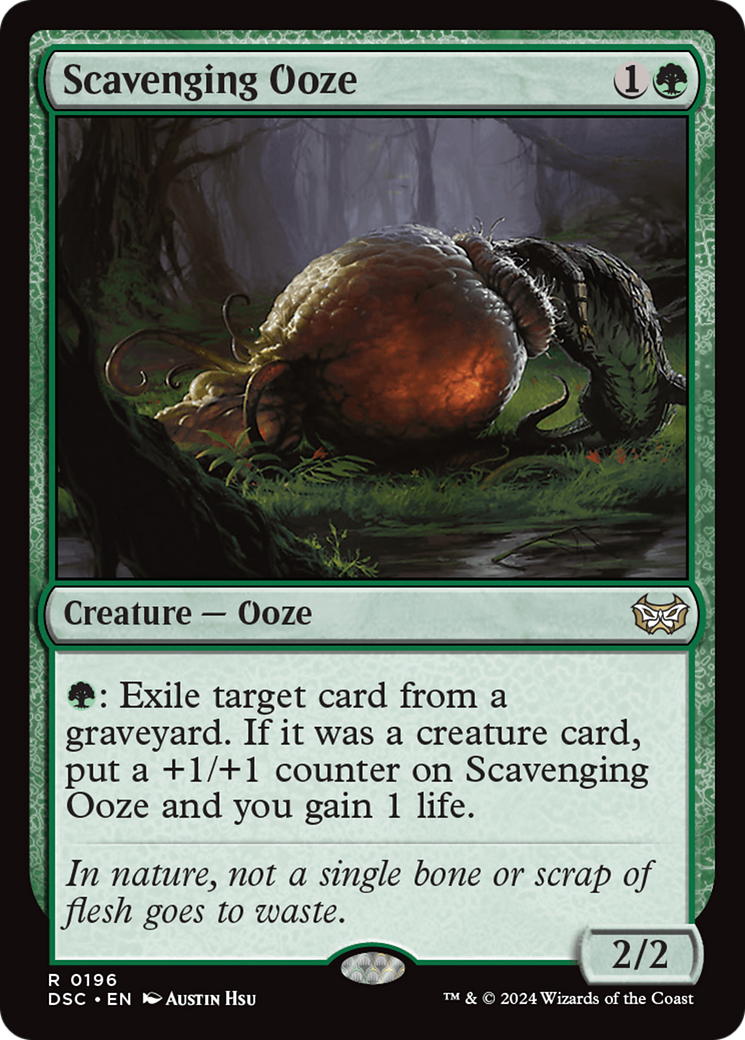 Scavenging Ooze [Duskmourn: House of Horror Commander] | Local Legends