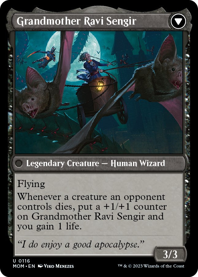 Invasion of Ulgrotha // Grandmother Ravi Sengir [March of the Machine] | Local Legends