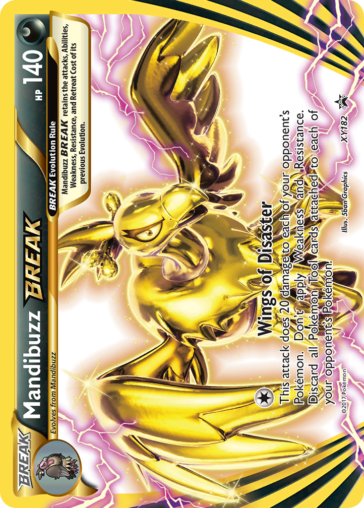 Mandibuzz BREAK (XY182) [XY: Black Star Promos] | Golgari Games