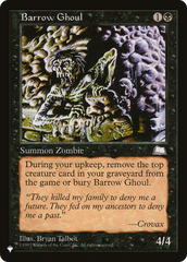 Barrow Ghoul [The List] | Golgari Games