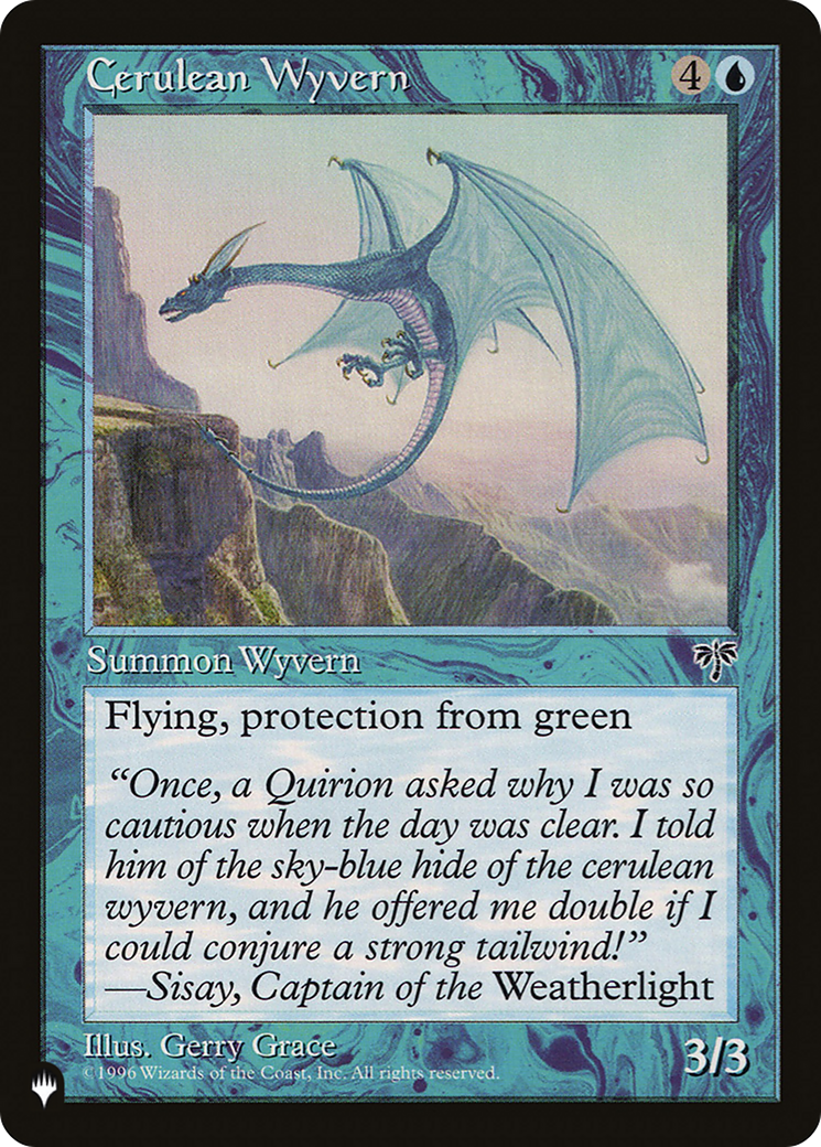 Cerulean Wyvern [The List] | Local Legends