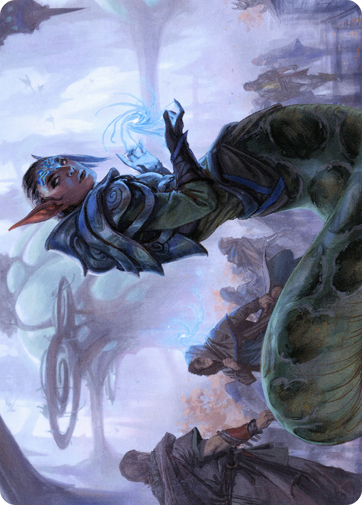 Lonis, Cryptozoologist Art Card [Modern Horizons 2 Art Series] | Local Legends