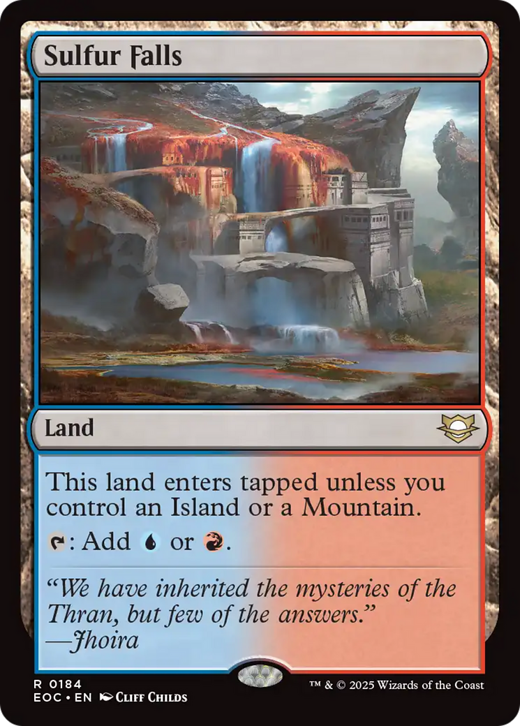 Sulfur Falls [Edge of Eternities Commander] | Local Legends