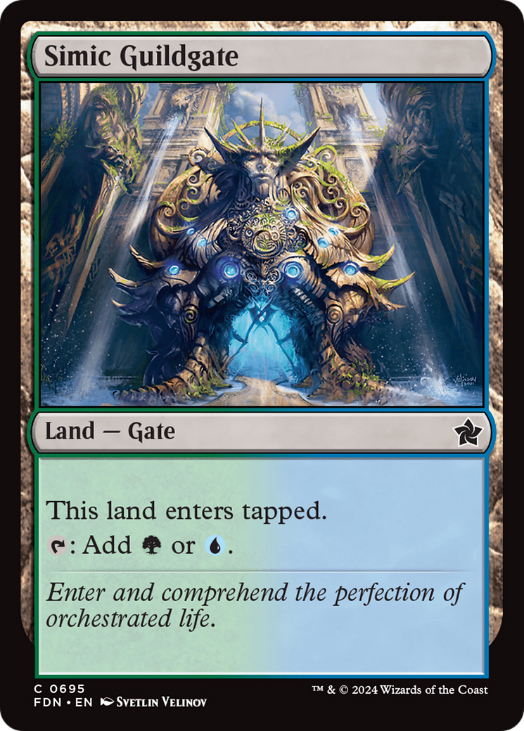 Simic Guildgate [Foundations] | Local Legends
