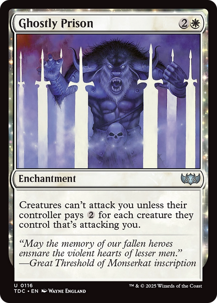 Ghostly Prison [Tarkir: Dragonstorm Commander] | Local Legends