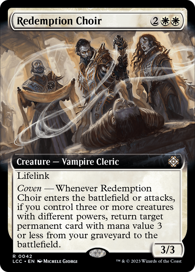 Redemption Choir (Extended Art) [The Lost Caverns of Ixalan Commander] | Local Legends