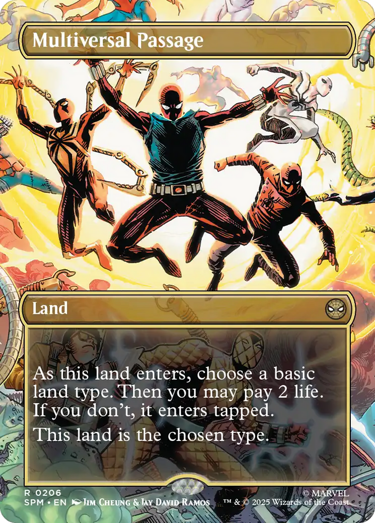 Multiversal Passage (Borderless) [Marvel's Spider-Man] | Local Legends