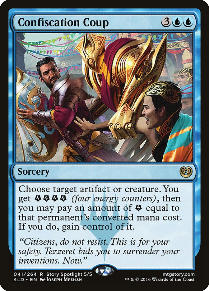 Confiscation Coup [Kaladesh] | Local Legends