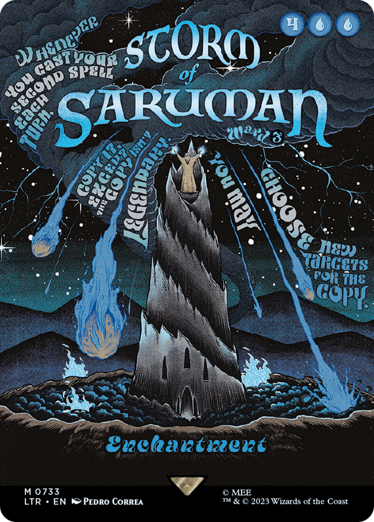 Storm of Saruman (Borderless Poster) [The Lord of the Rings: Tales of Middle-Earth] | Local Legends