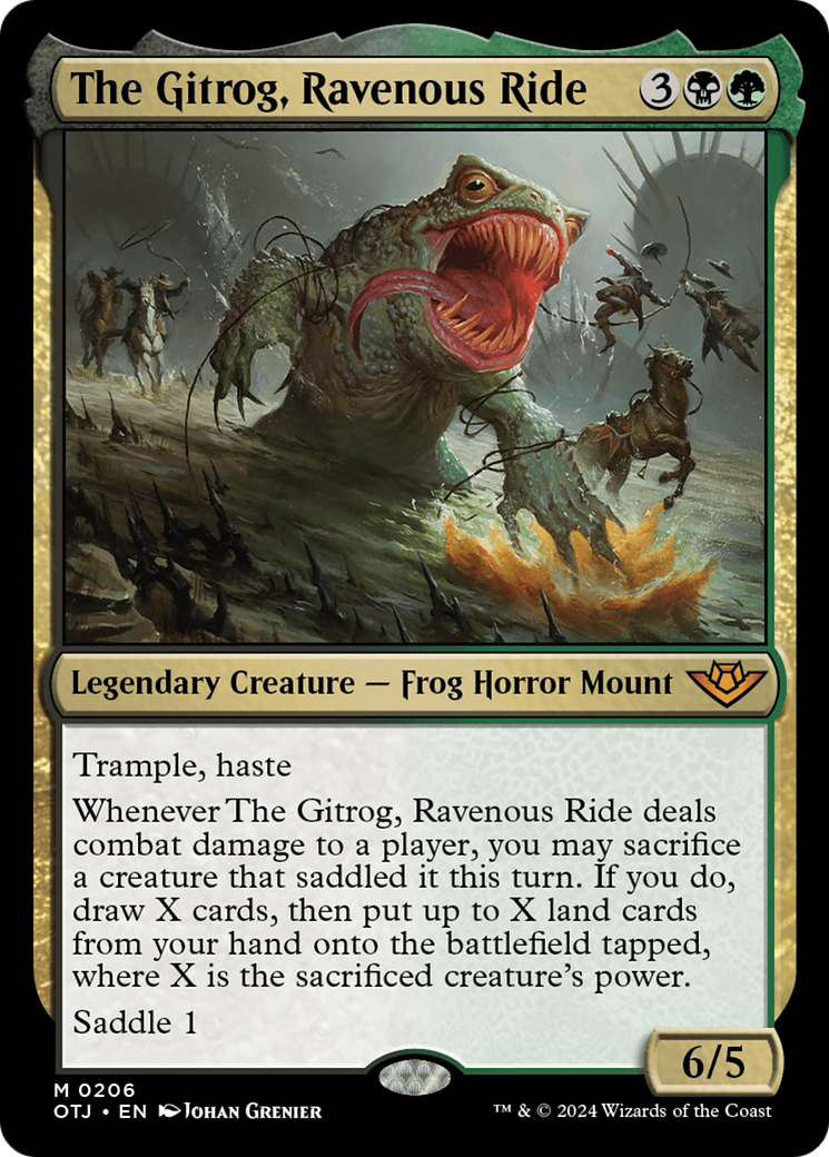 The Gitrog, Ravenous Ride [Outlaws of Thunder Junction] | Golgari Games