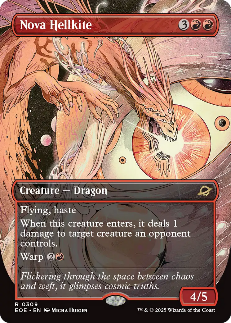 Nova Hellkite (Borderless) [Edge of Eternities] | Local Legends