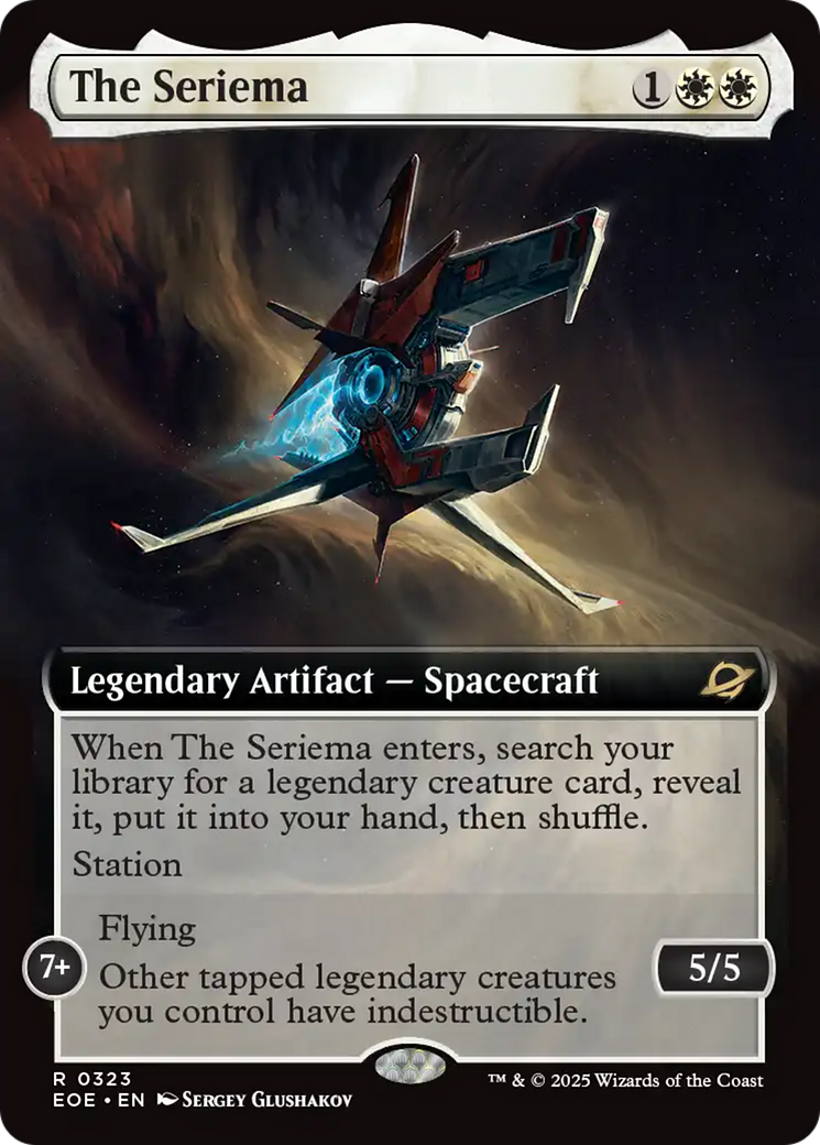 The Seriema (Extended Art) [Edge of Eternities] | Local Legends