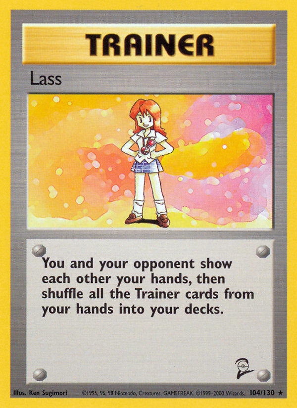 Lass (104/130) [Base Set 2] | Local Legends