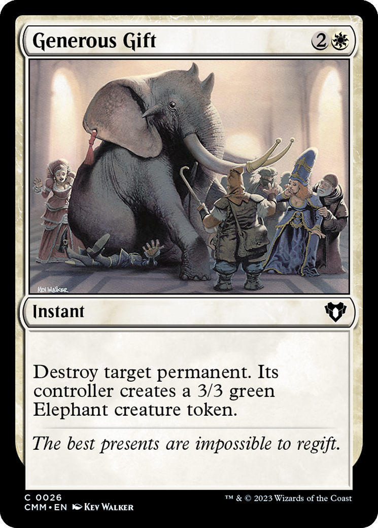 Generous Gift [Commander Masters] | Local Legends