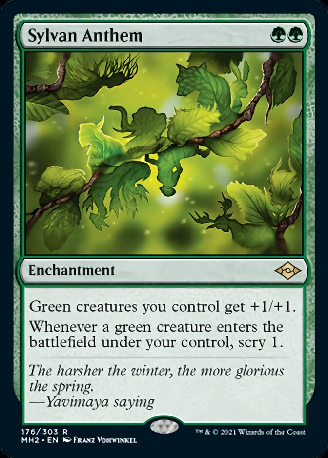 Sylvan Anthem [Modern Horizons 2] | Local Legends