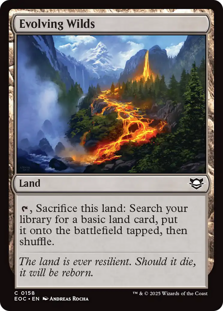 Evolving Wilds [Edge of Eternities Commander] | Local Legends