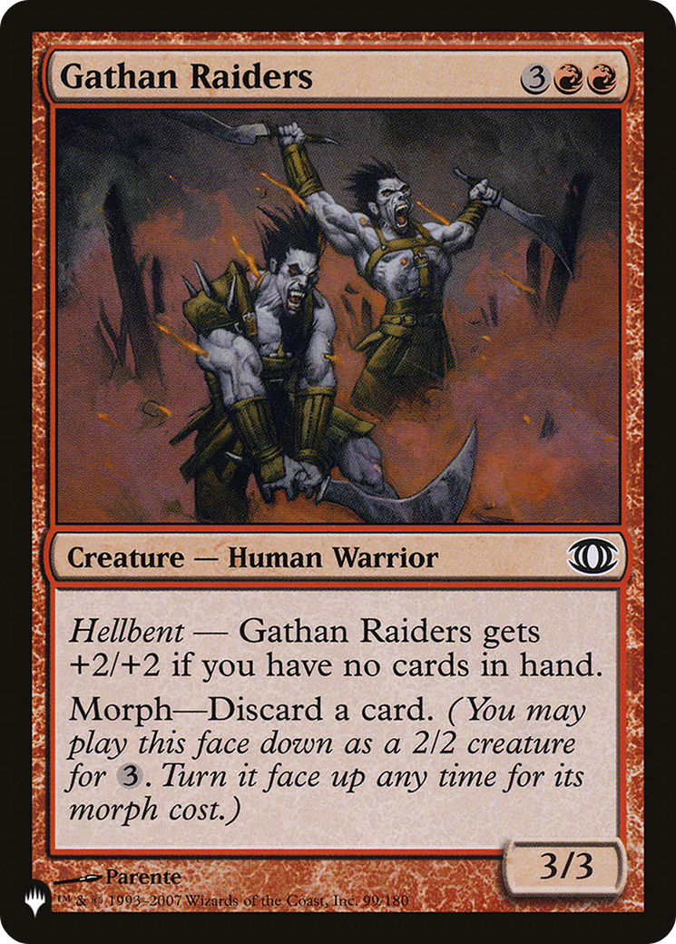 Gathan Raiders [The List] | Local Legends