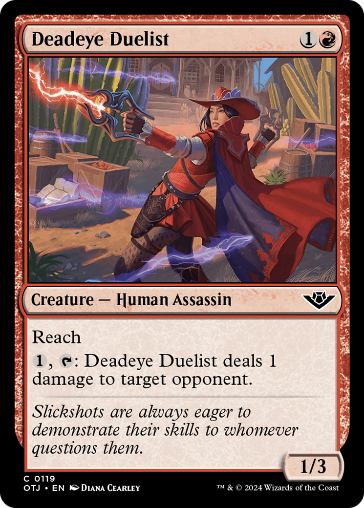 Deadeye Duelist [Outlaws of Thunder Junction] | Local Legends